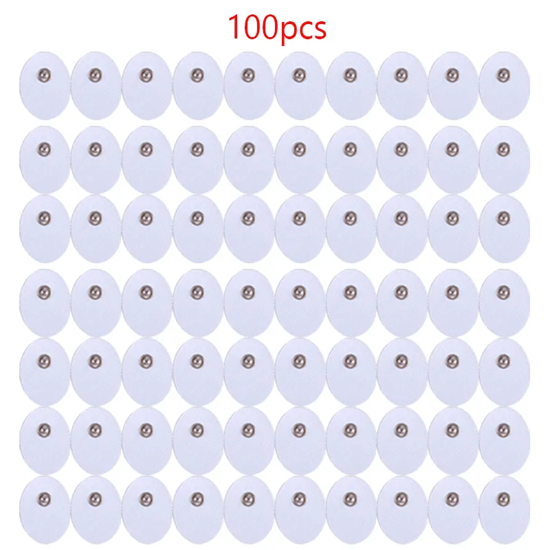 30/50/100pcs Electrode Pads Low Frequency Massager EMS Tens