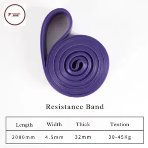 Fitness Zone Heavy-Duty Elastic Resistance Band for Home